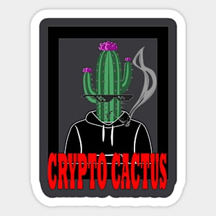 CRYPTO CACTUS Sticker